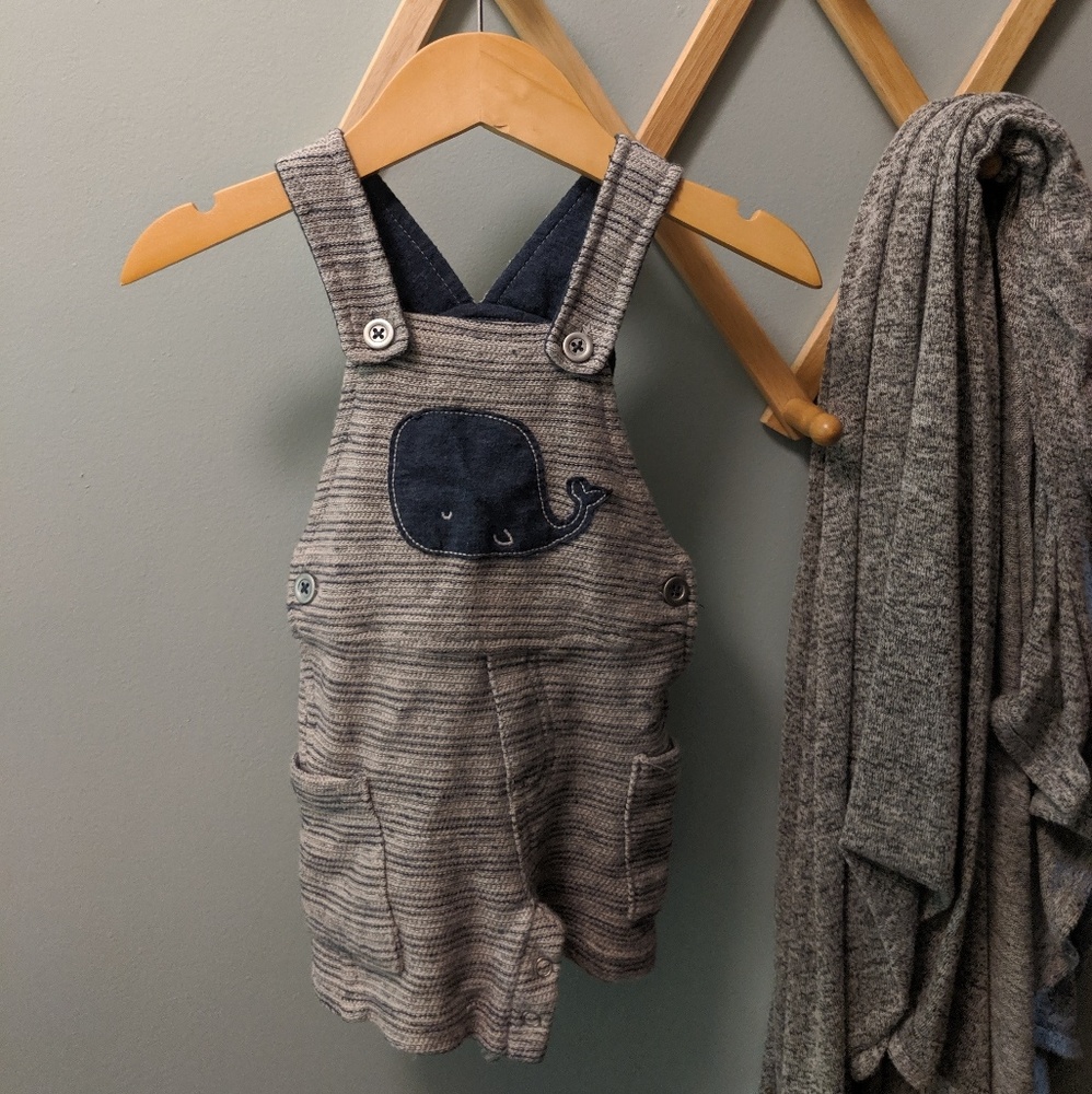Whale Baby Overalls 🐳